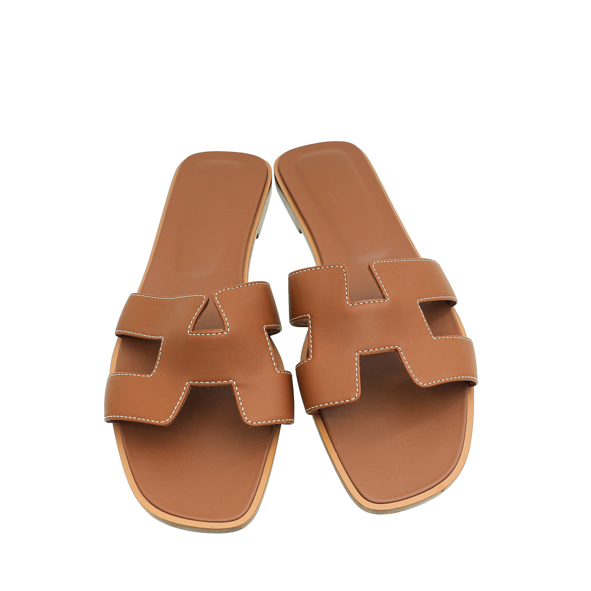 Hermes Gold Oran Sandal 41.5