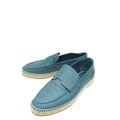 Hermes Bleu Turquin Trip Espadrille 41