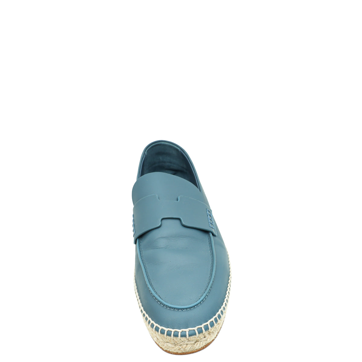 Hermes Bleu Turquin Trip Espadrille 41