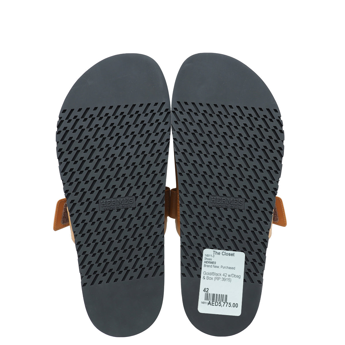 Hermes Bicolor Chypre Sandal 42