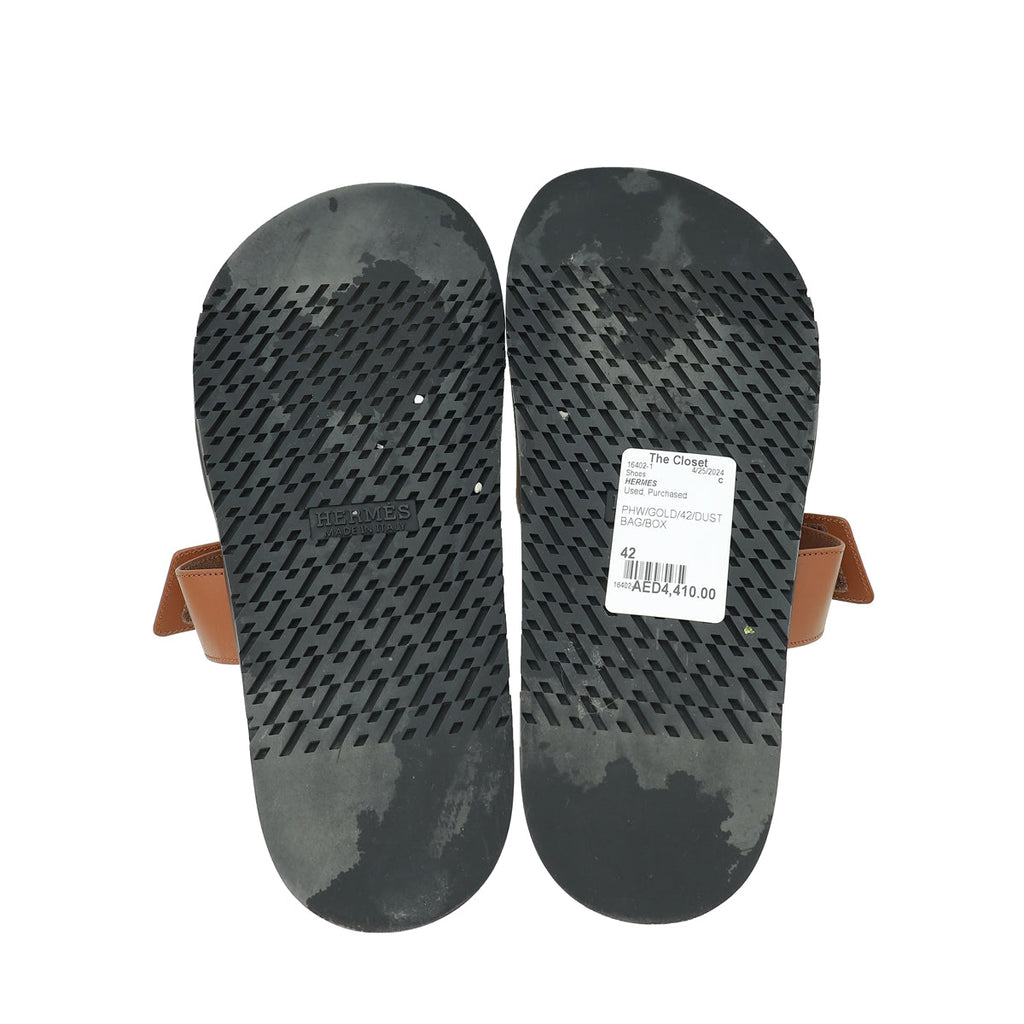 Hermes Gold Chypre Sandal 42