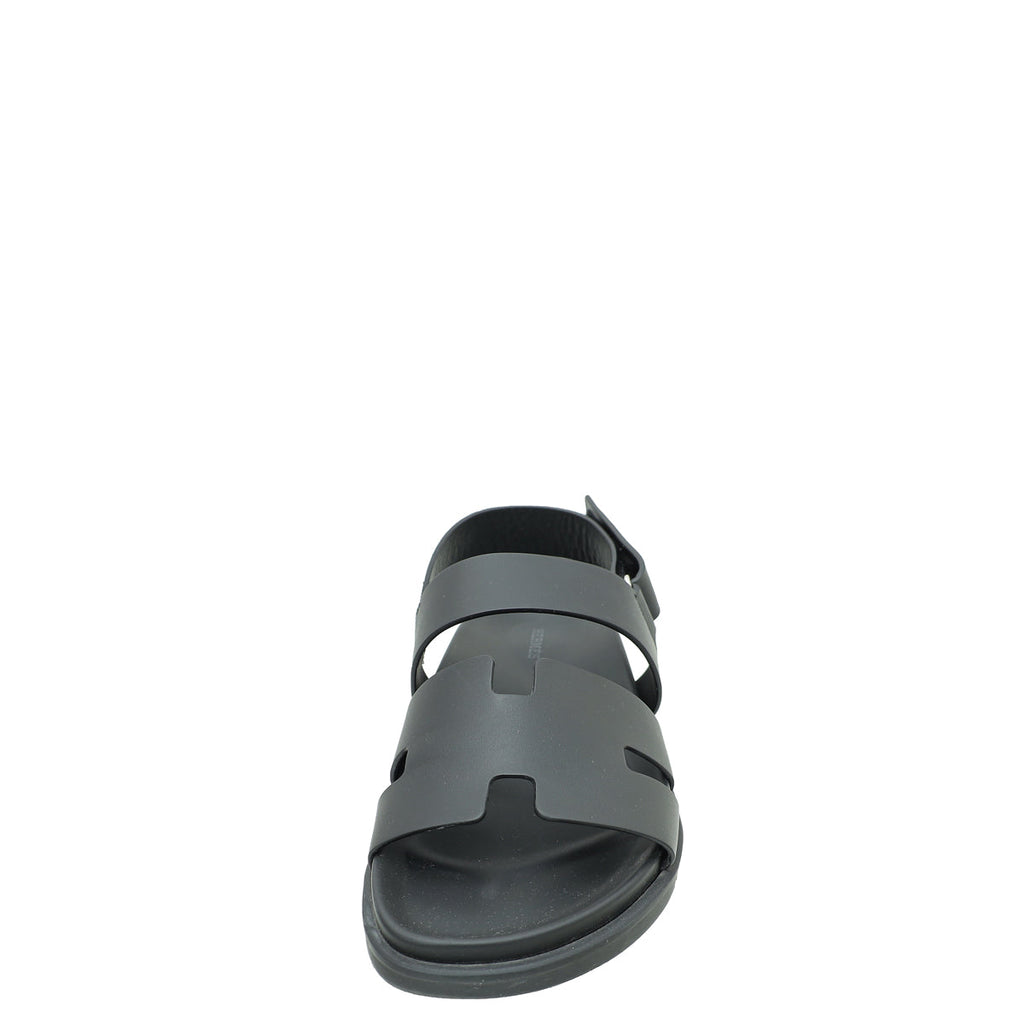 Hermes Noir Genius Sandal 42