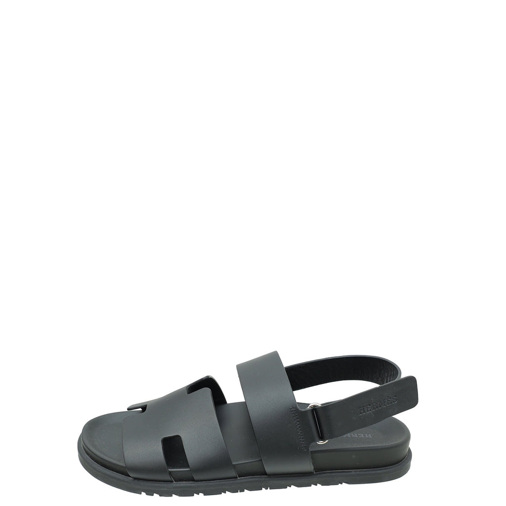 Hermes Noir Genius Sandal 42
