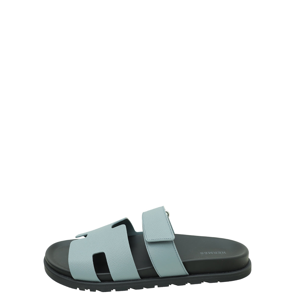 Hermes Gris Antarctique Chypre Sandals 43