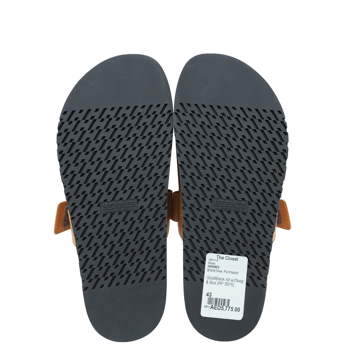 Hermes Bicolor Chypre Sandal 43