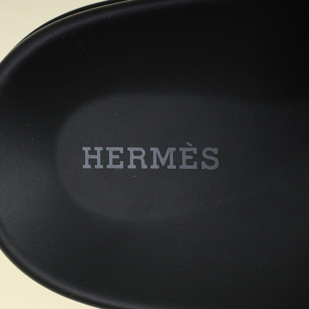 Hermes Beige Esquisse Chypre Goatskin Men's Sandal 44.5