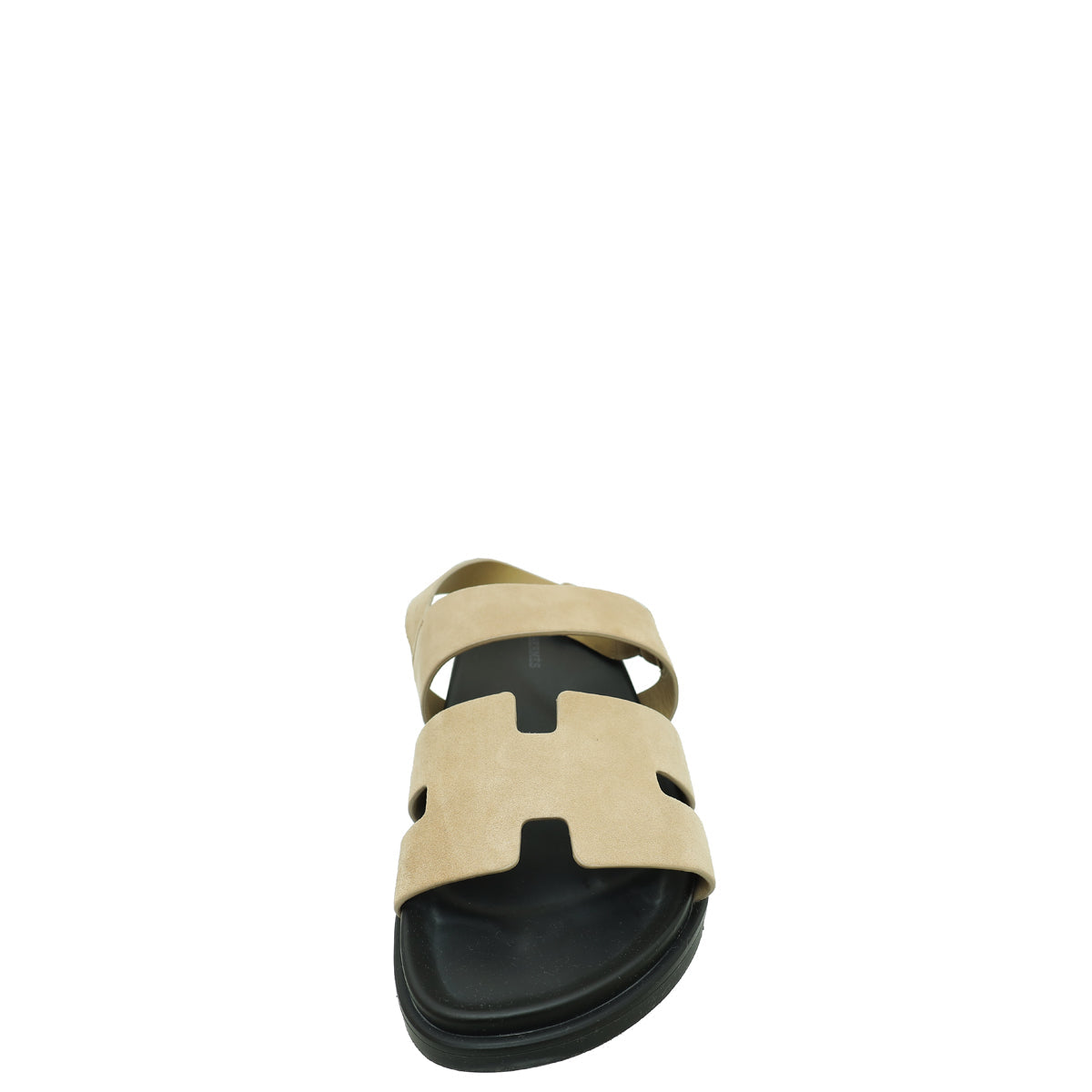 Hermes Beige Argile Chypre Goatskin Genius Sandal 45.5