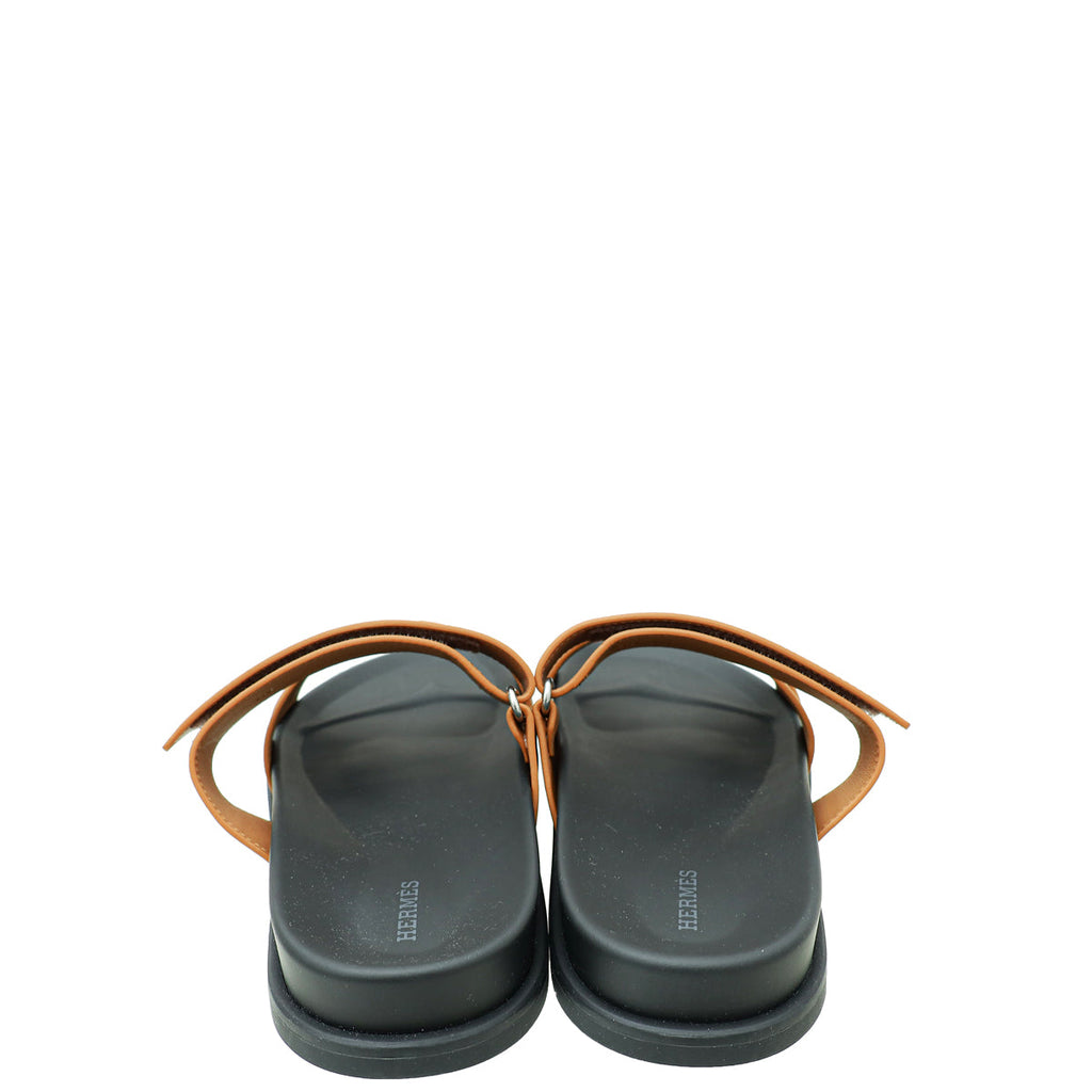 Hermes Natural Chypre Sandal 46.5