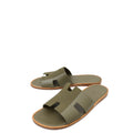 Hermes Vert Toundra Izmir Technical Sandal 45
