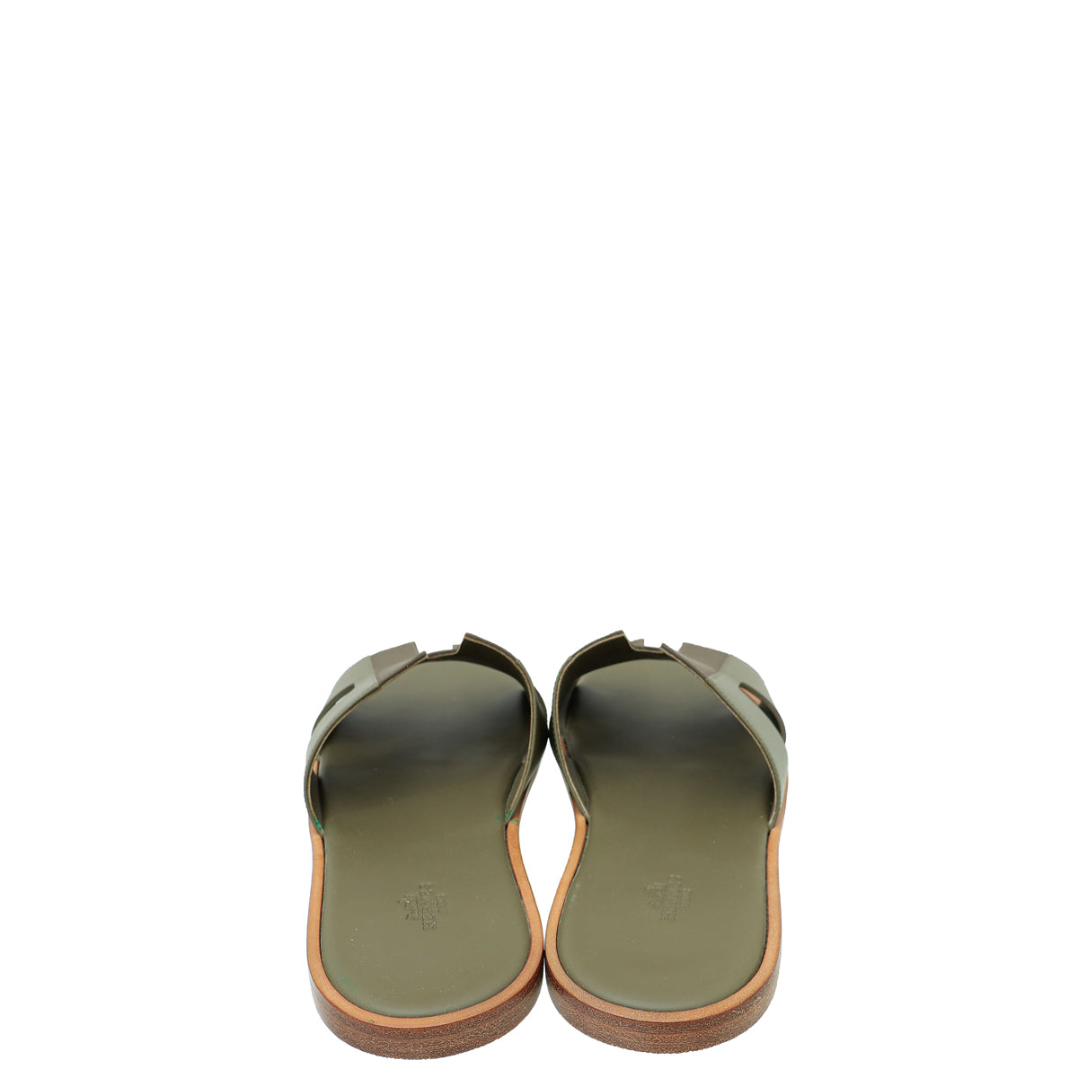 Hermes Vert Toundra Izmir Technical Sandal 45