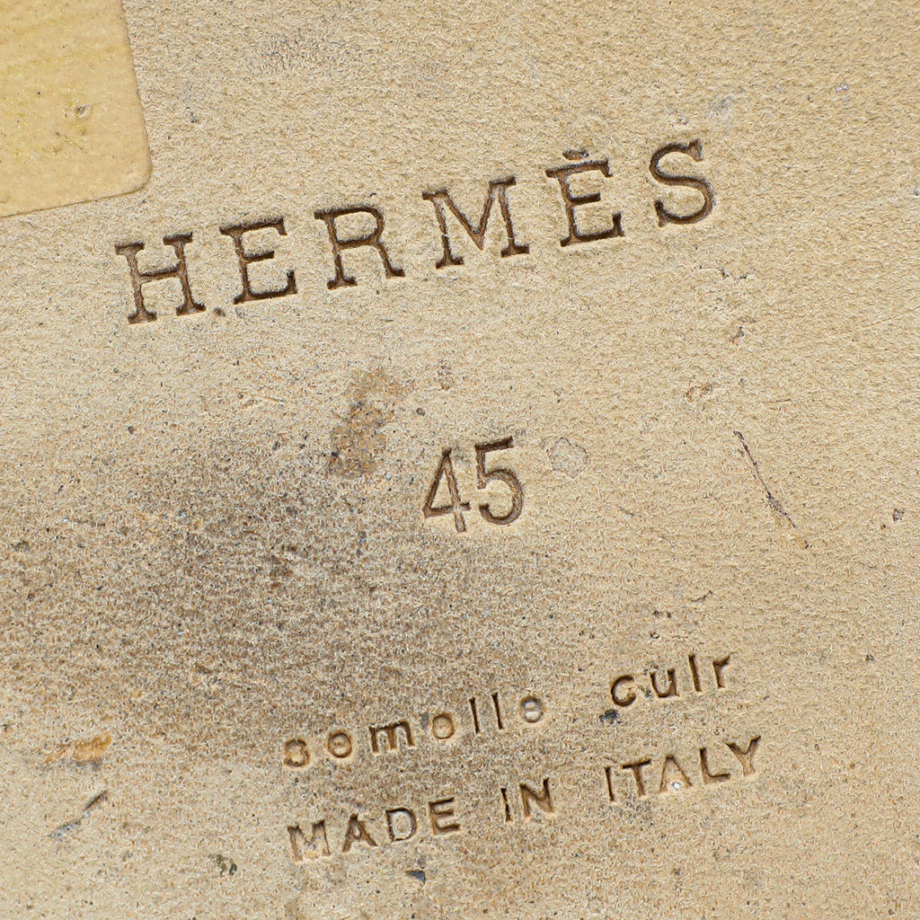 Hermes Vert Toundra Izmir Technical Sandal 45