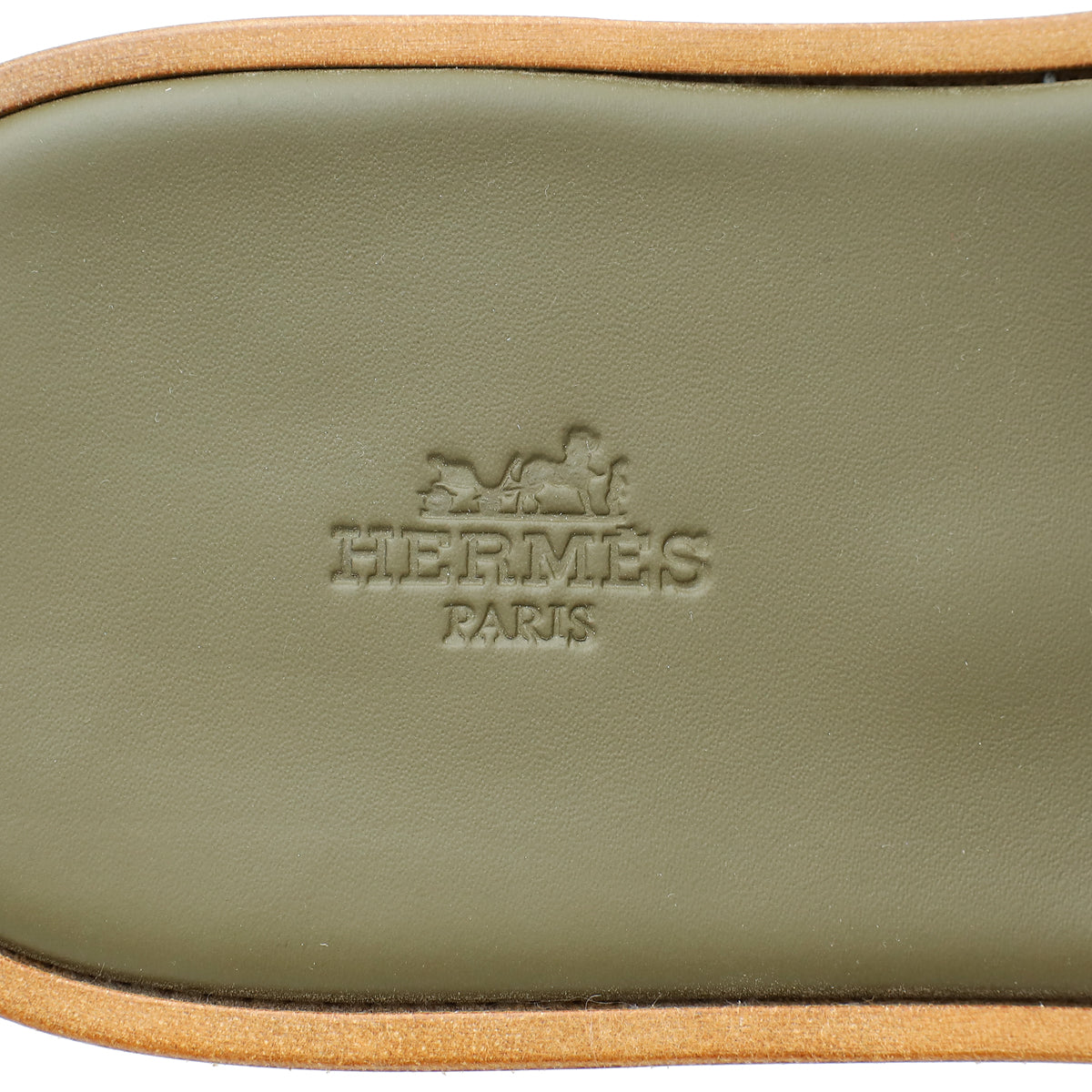 Hermes Vert Toundra Izmir Technical Sandal 45