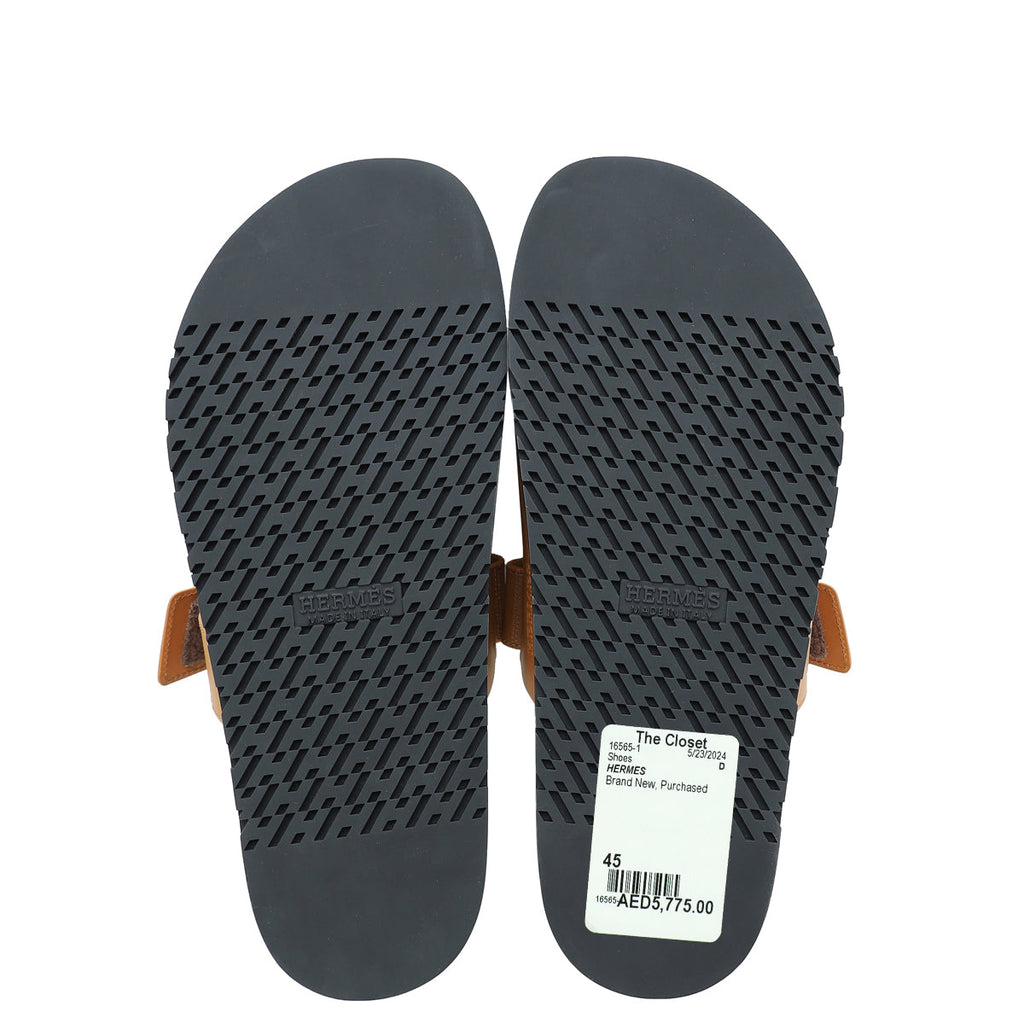Hermes Natural Chypre Sandal 45