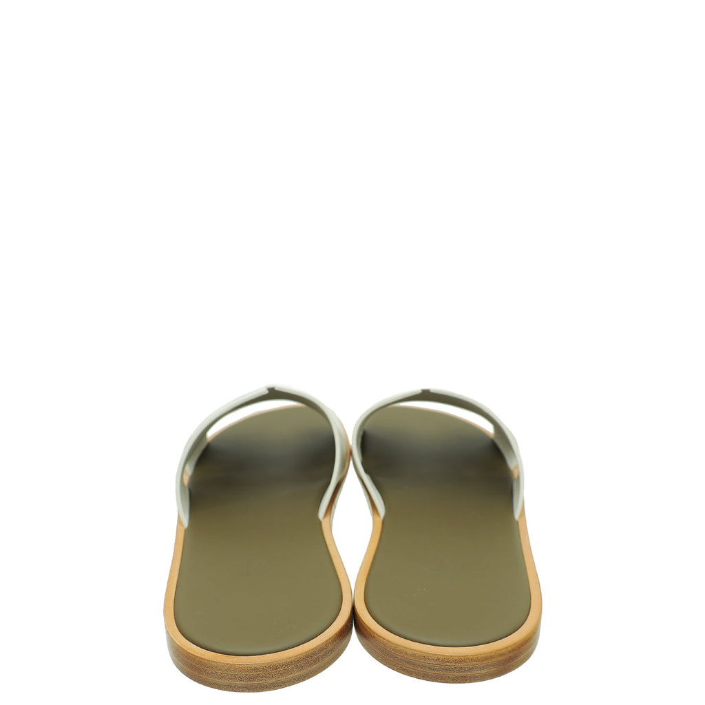 Hermes Bicolor Izmir Sandals 46.5