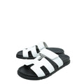 Hermes Blanc Chypre Sandal 39