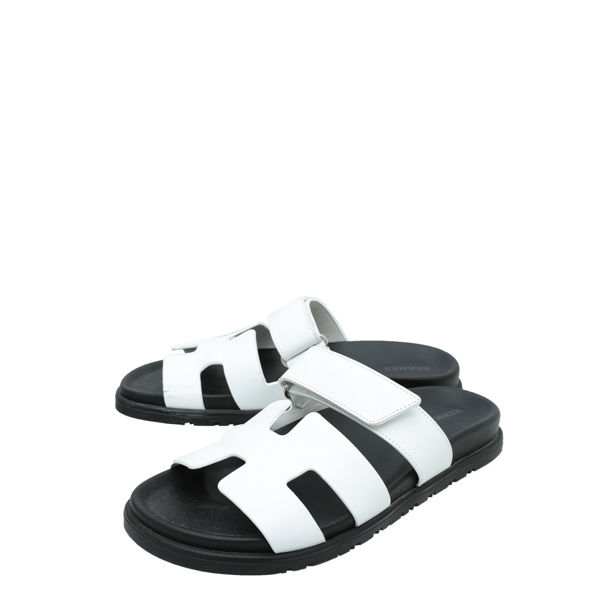 Hermes Blanc Chypre Sandal 39
