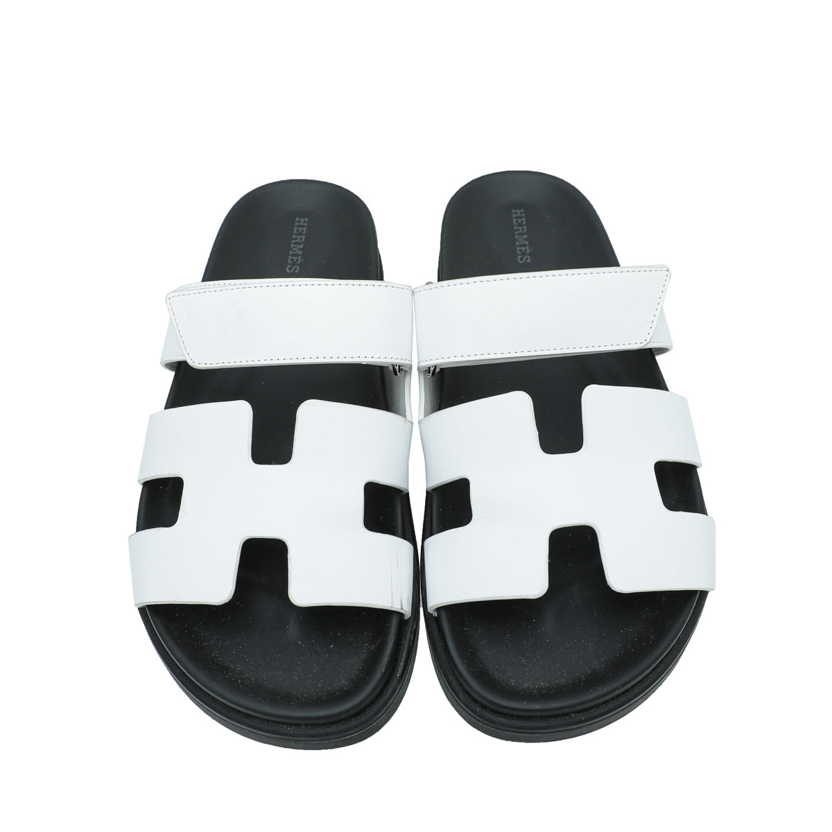 Hermes Blanc Chypre Sandal 39