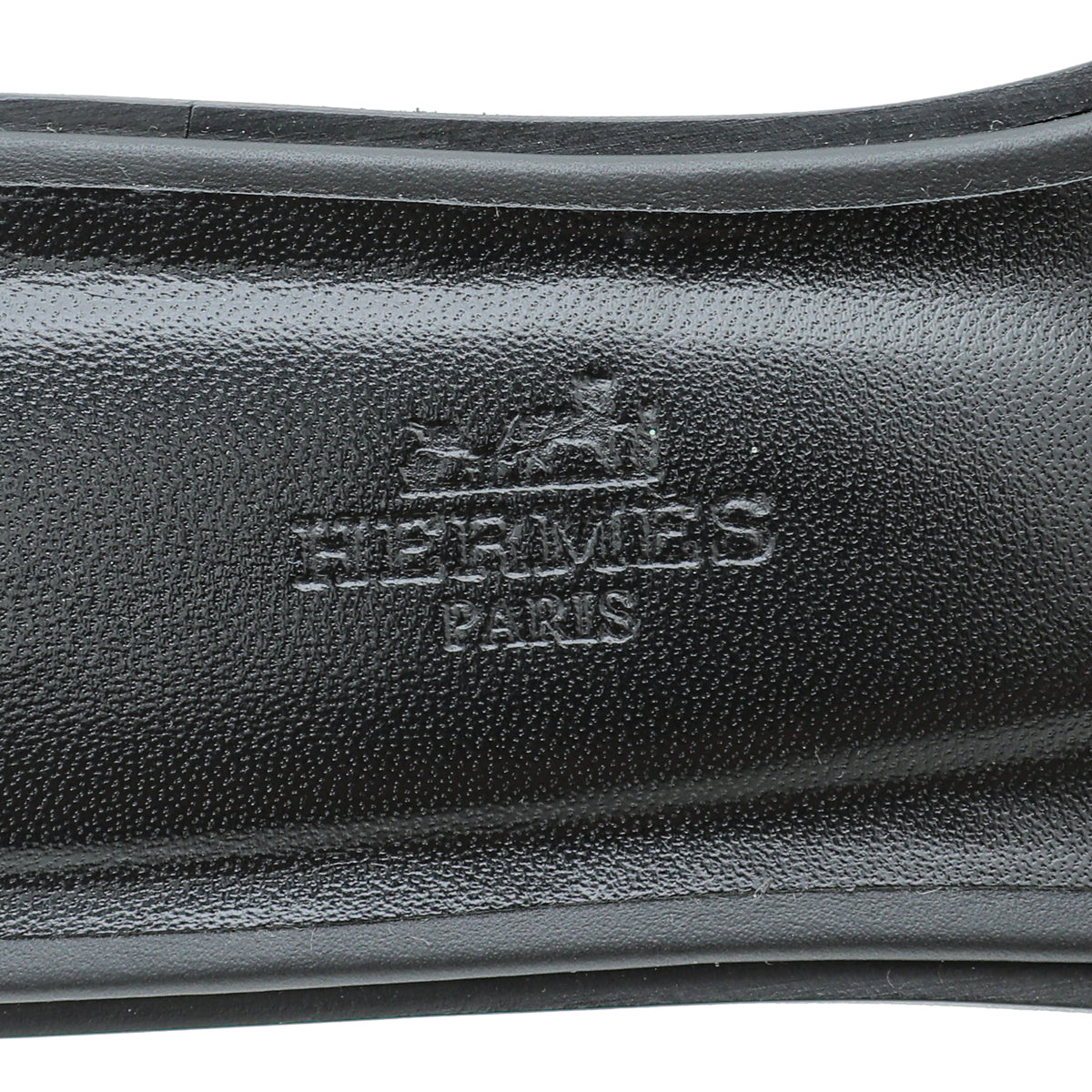 Hermes Bicolor Oran Veau Bride Embroidered Sandal 37