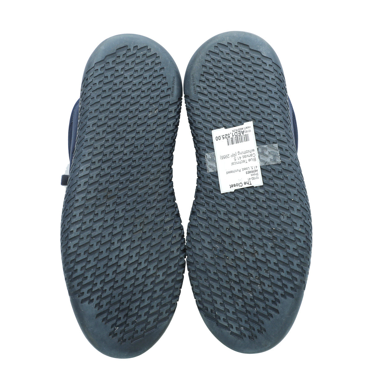 Hermes Blue Technical Avatar Sneaker 41.5