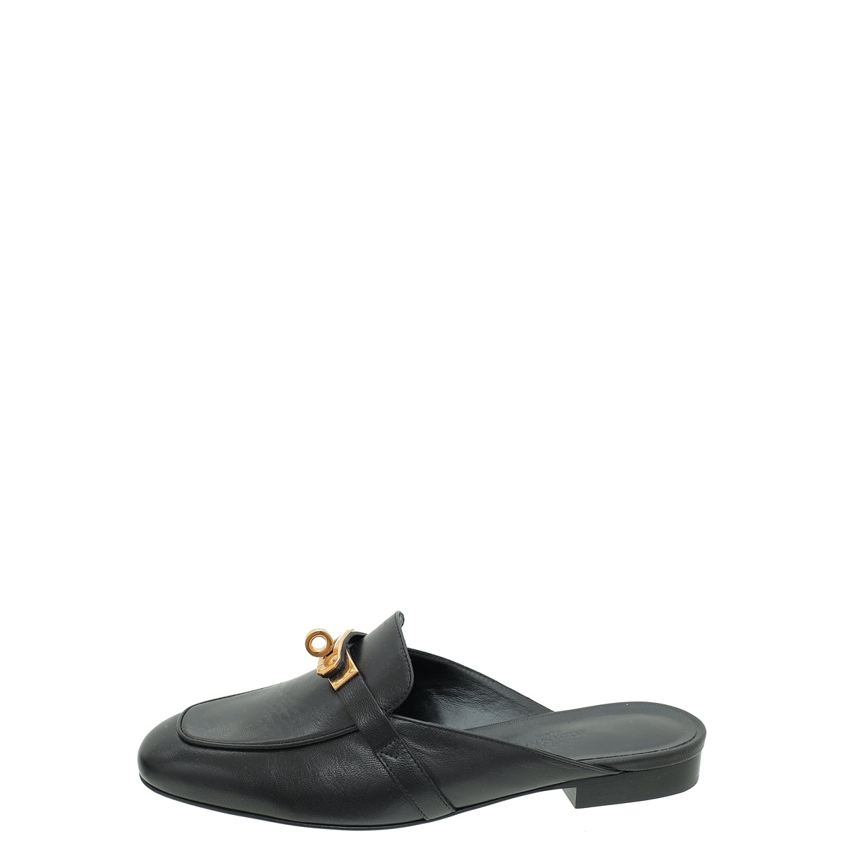 Hermes Noir OZ Mules 36