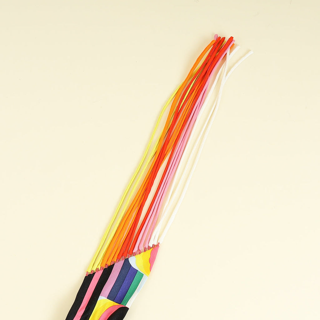 Hermes Multicolor Brides De Gala Shadow Fringed Twilly