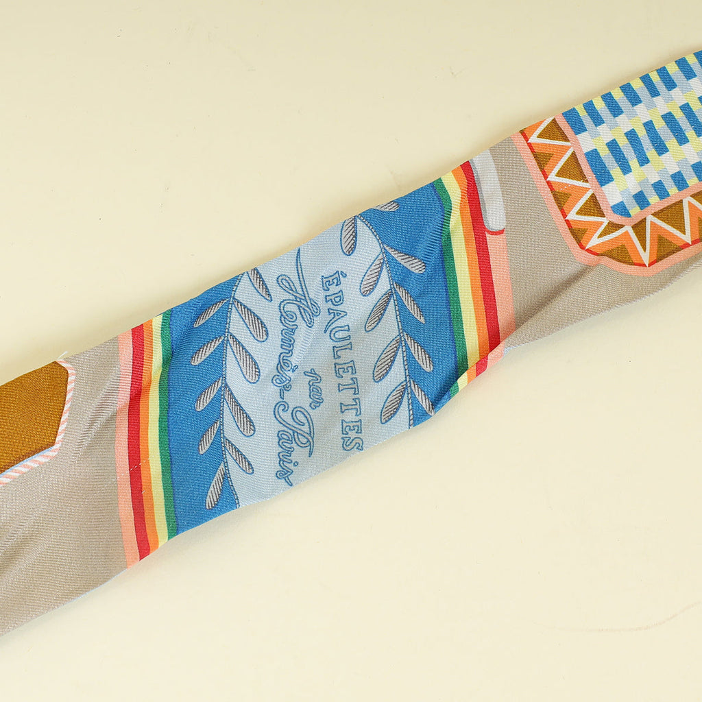 Hermes Tricolor Epaulettes de Gala Twilly