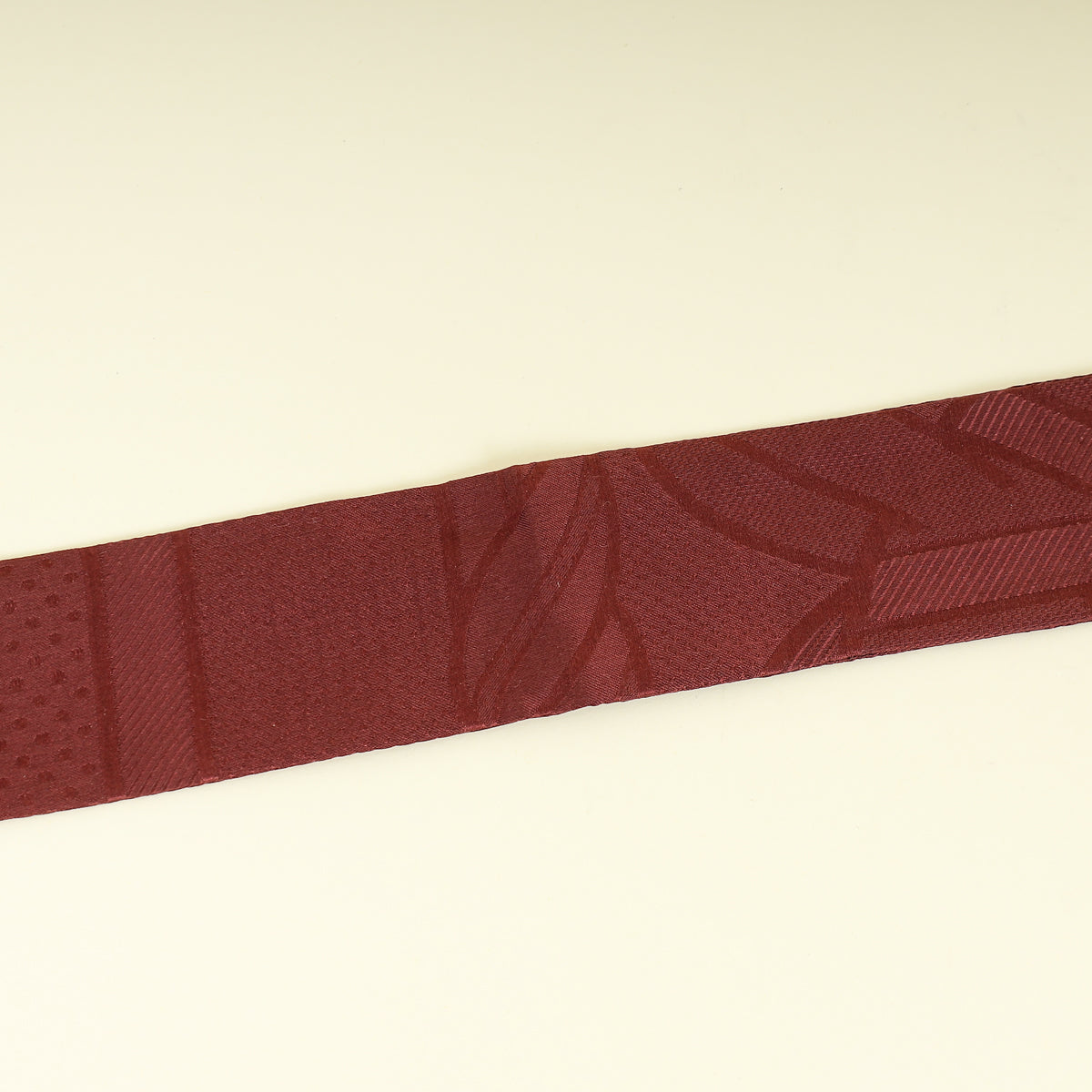 Hermes Bordeaux Quadrige pointes Cuir Twilly
