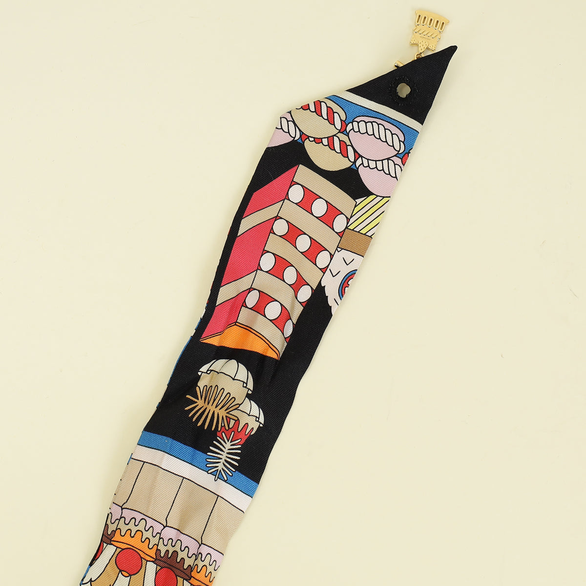 Hermes Tricolor La Patisserie Francaise Charm Twilly