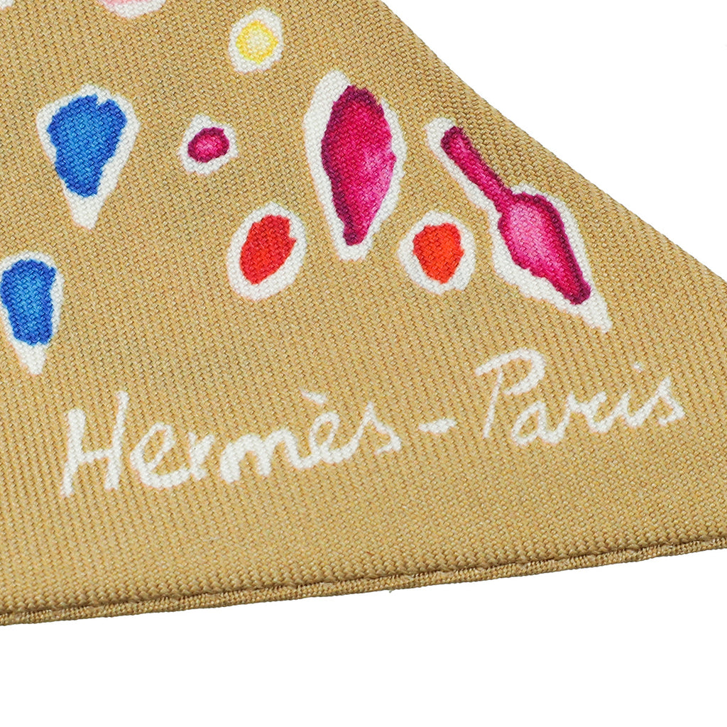 Hermes Multicolor Isola Di Primavera Silk Twilly