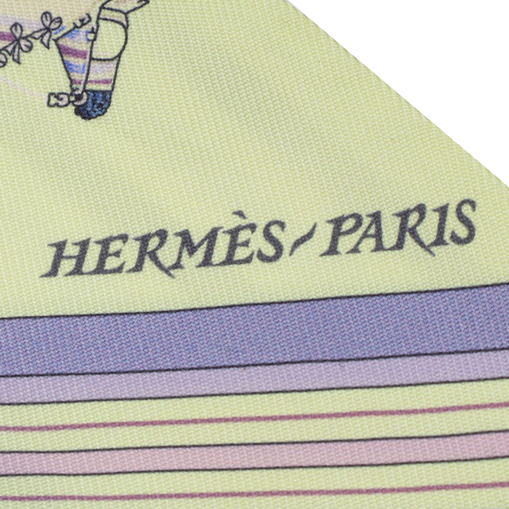 Hermes Multicolor Couvertures Nouvelles Silk Twilly