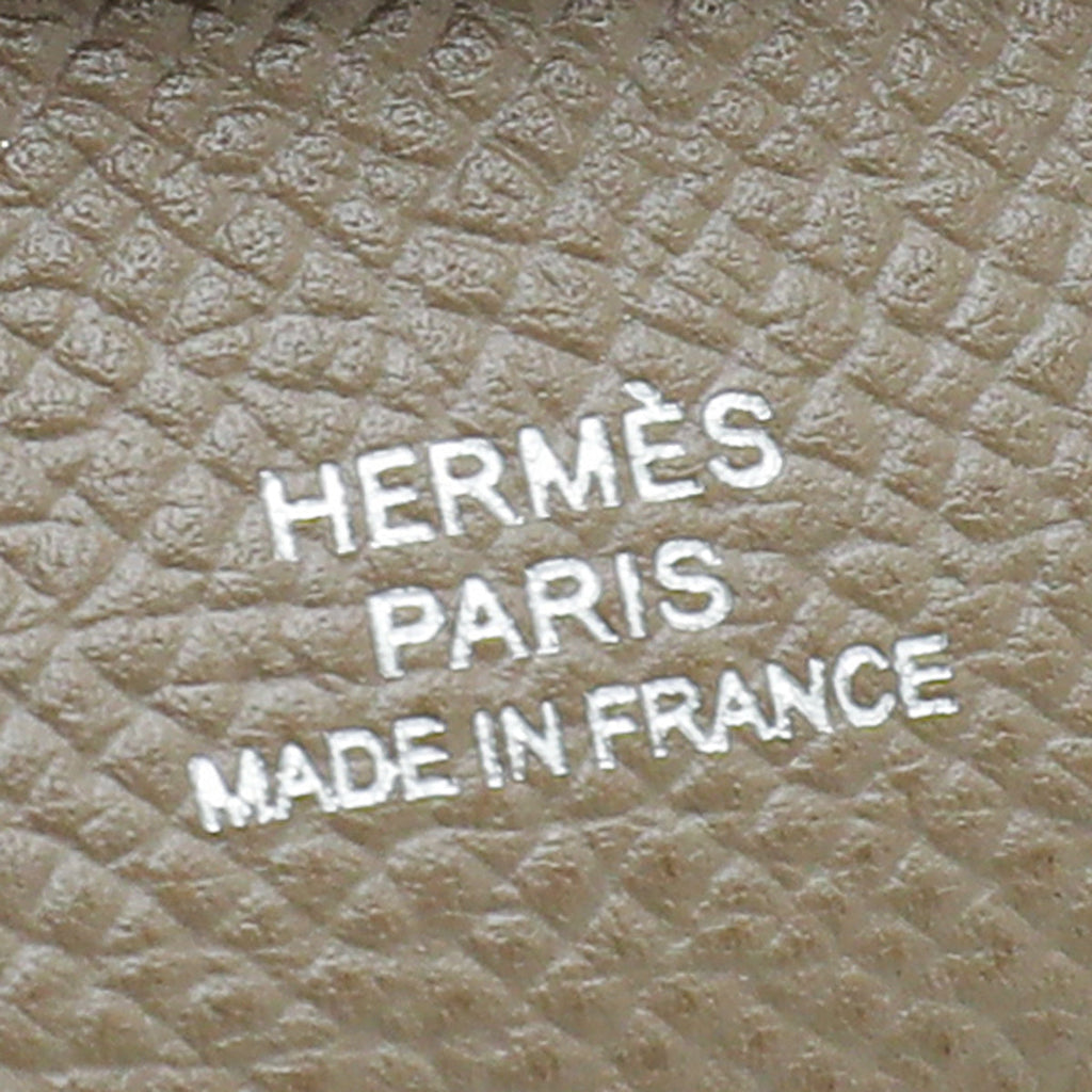 Hermes Etoupe Bastia Change Purse