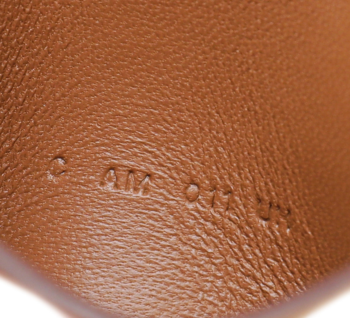 Hermes Gold MC2 Euclide Card Holder Case
