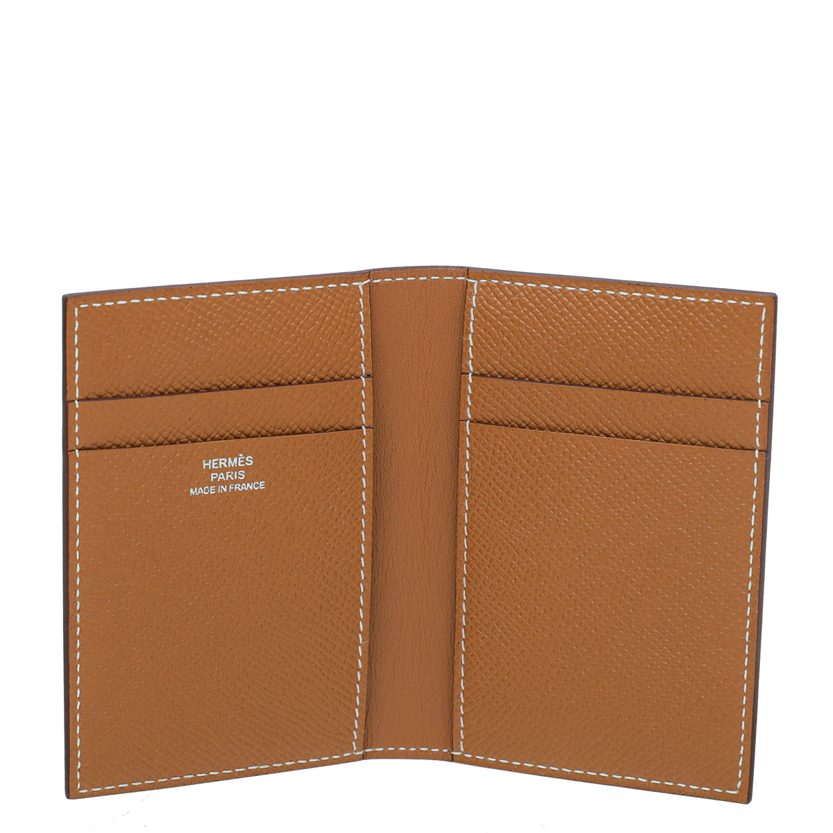 Hermes Gold MC2 Euclide Card Holder Case