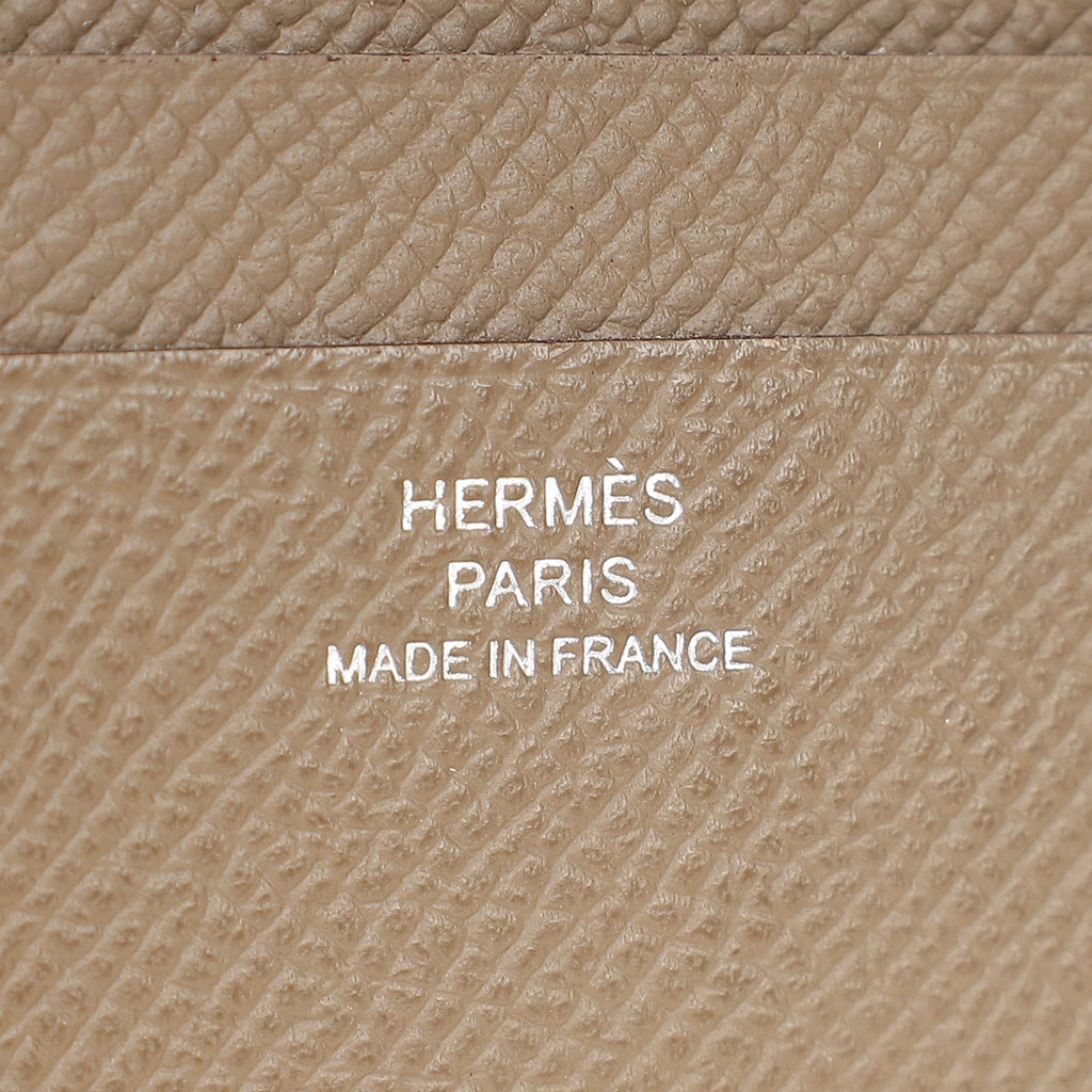 Hermes Etoupe MC² Euclide Card Holder