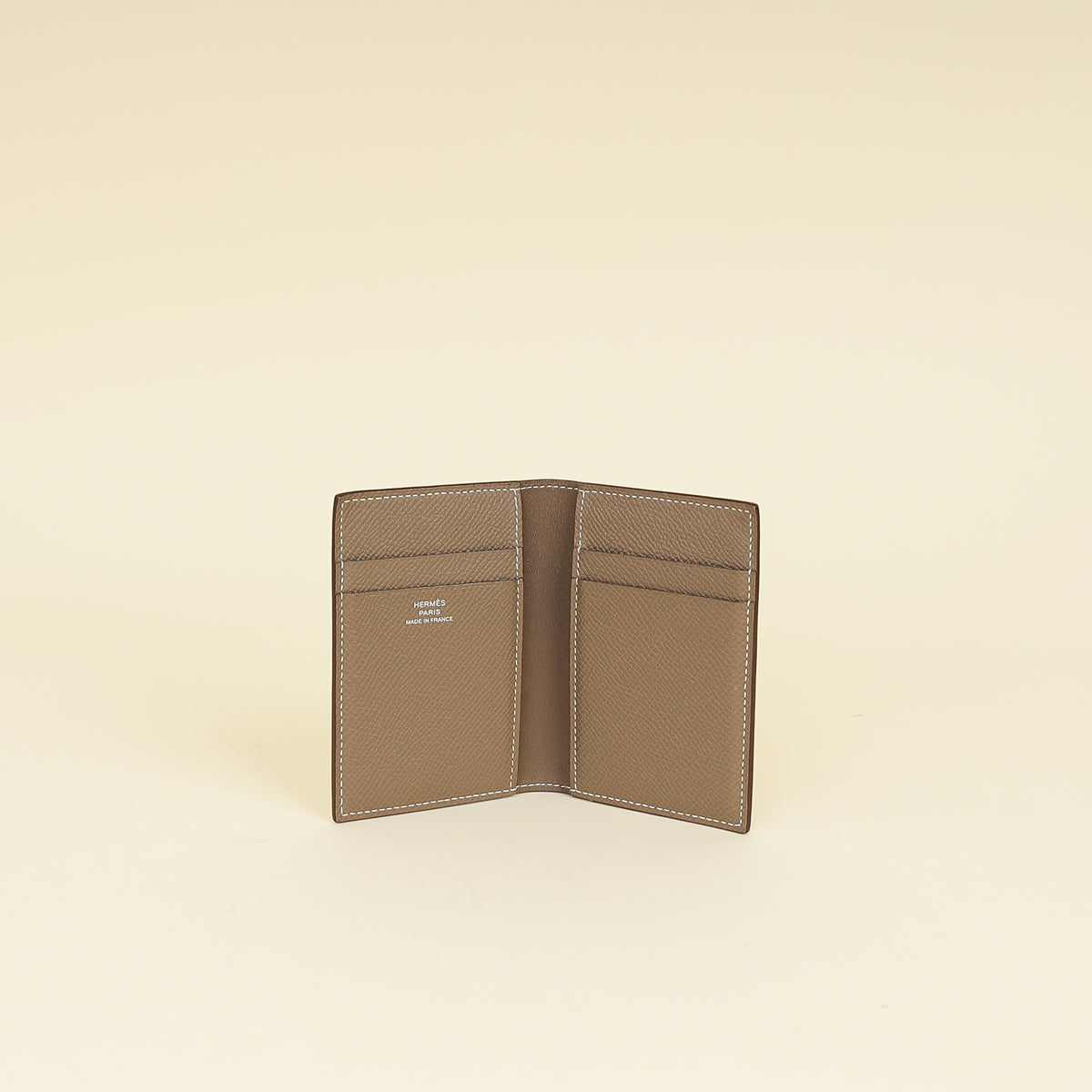 Hermes Etoupe MC² Euclide Card Holder