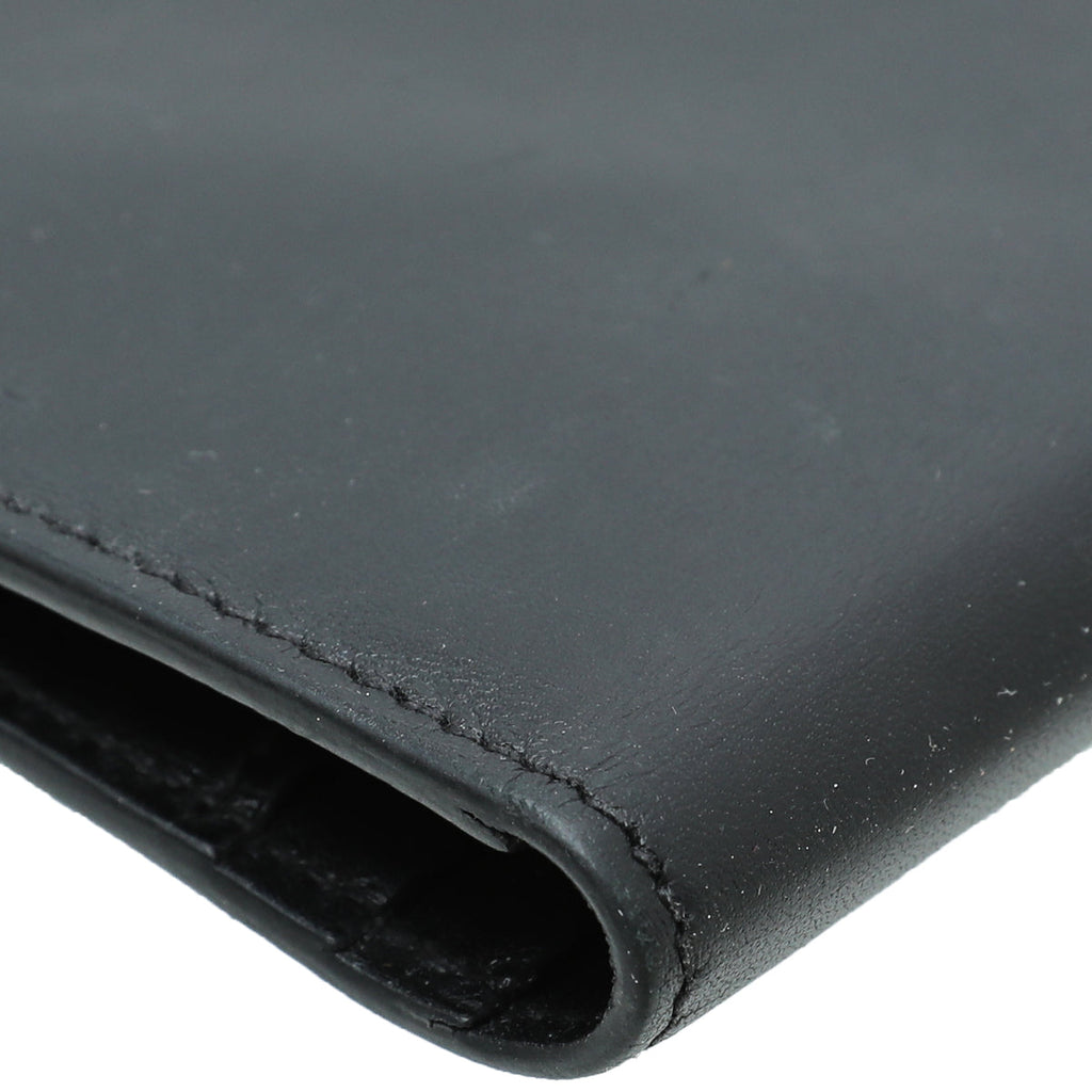 Hermes Noir Bearn Box Wallet