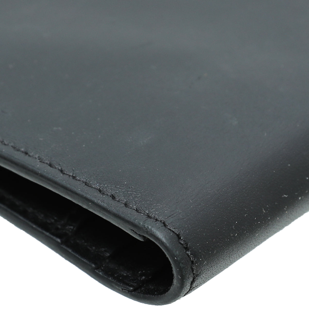 Hermes Noir Bearn Box Wallet
