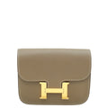 Hermes Etoupe Constance Slim Wallet