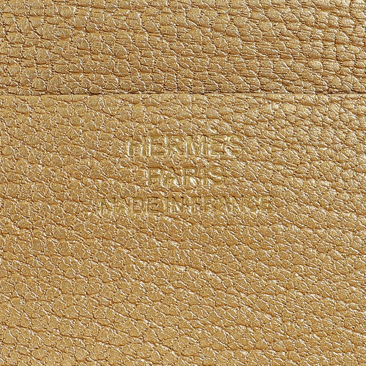 Hermes Dore Medor Card Holder