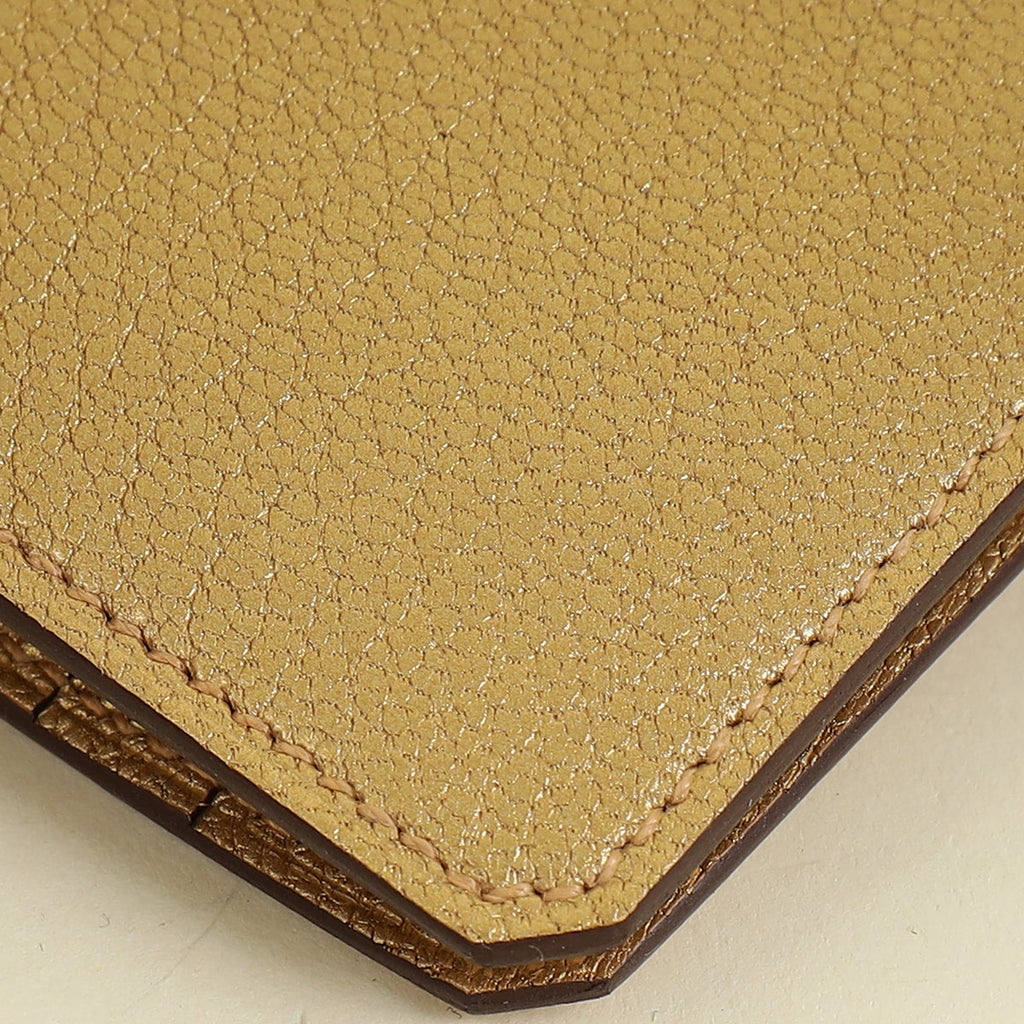 Hermes Dore Medor Card Holder