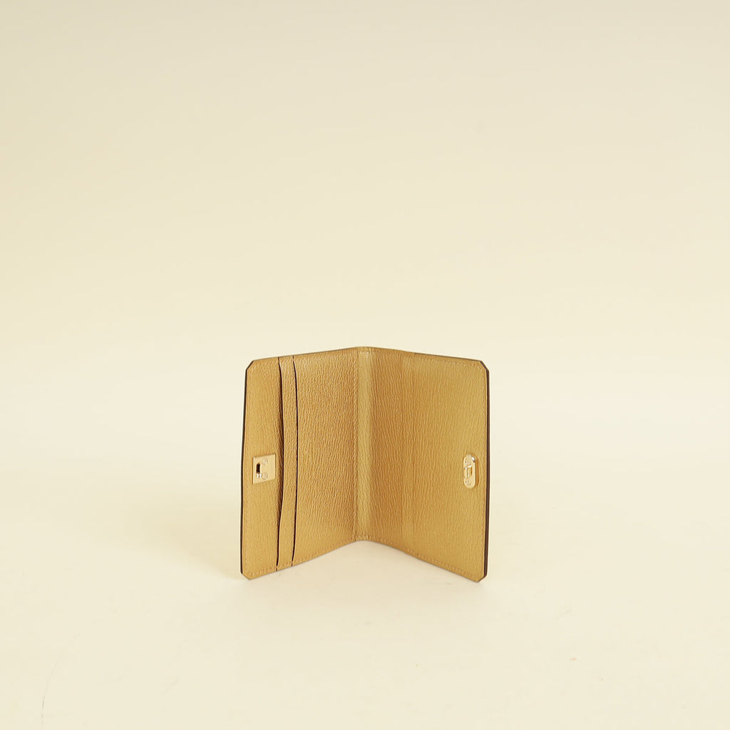 Hermes Dore Medor Card Holder