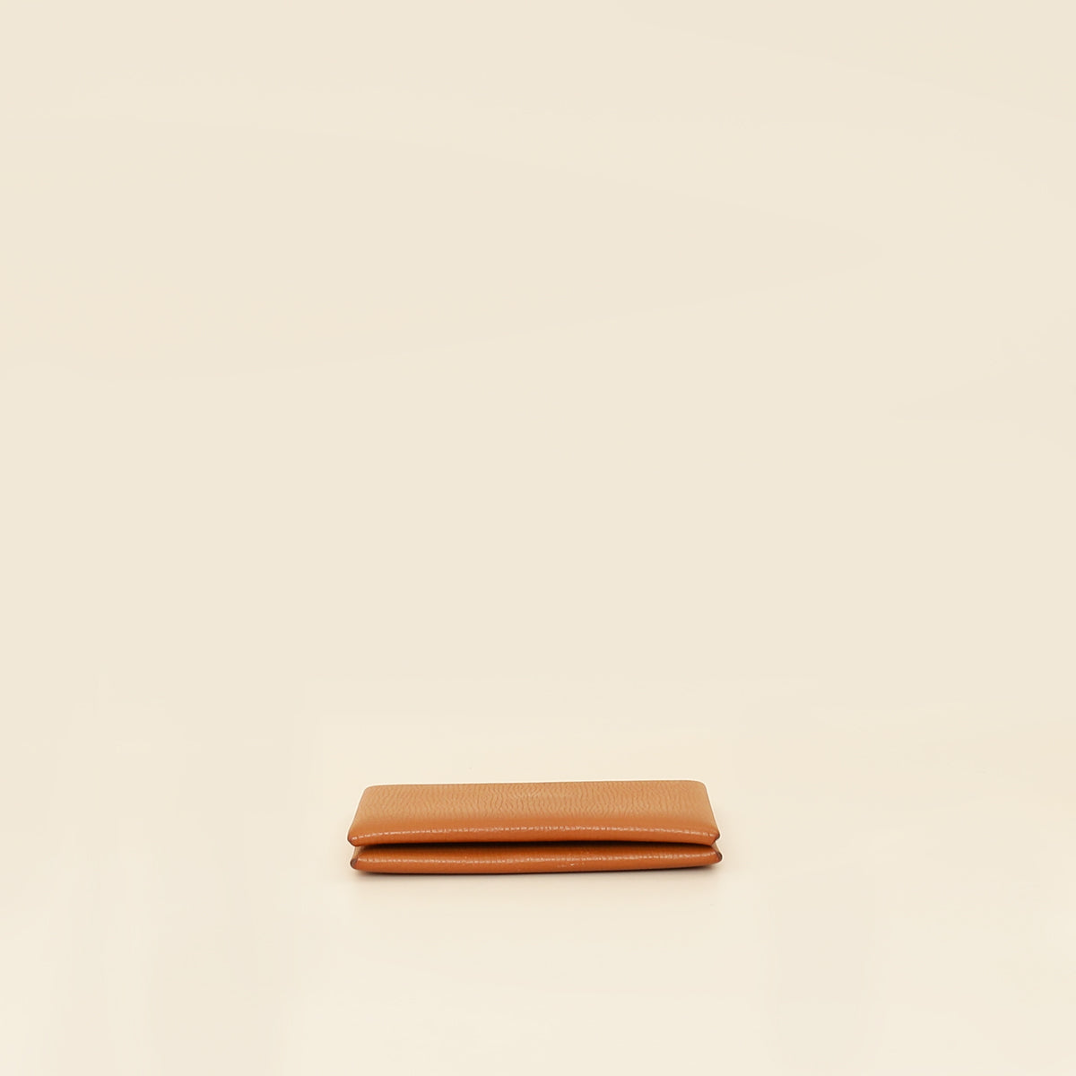 Hermes Gold Calvi Card Holder