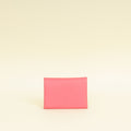 Hermes Rose Azalee Porte-Cartes Calvi Duo Compact Card Holder