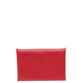 Hermes Rouge H Calvi Card Holder