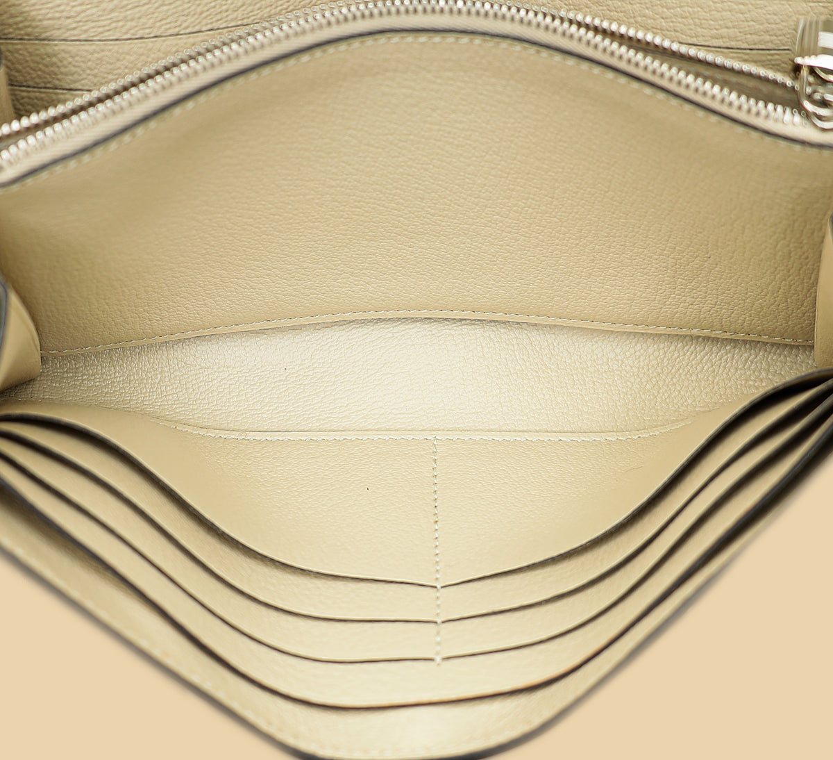 Hermes Parchemin Ostrich Kelly Wallet