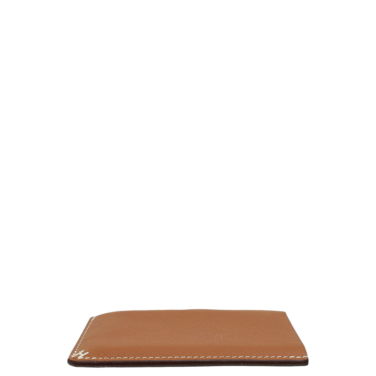 Hermes Gold H Sellier Card Holder