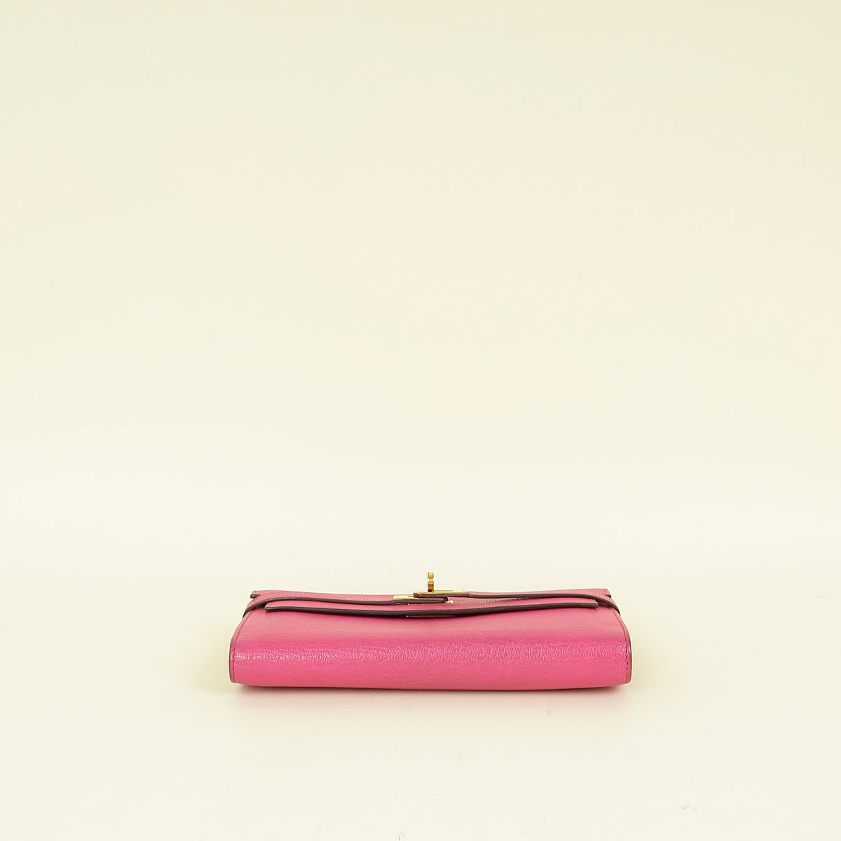 Hermes Rose Mexico Kelly Classic Wallet