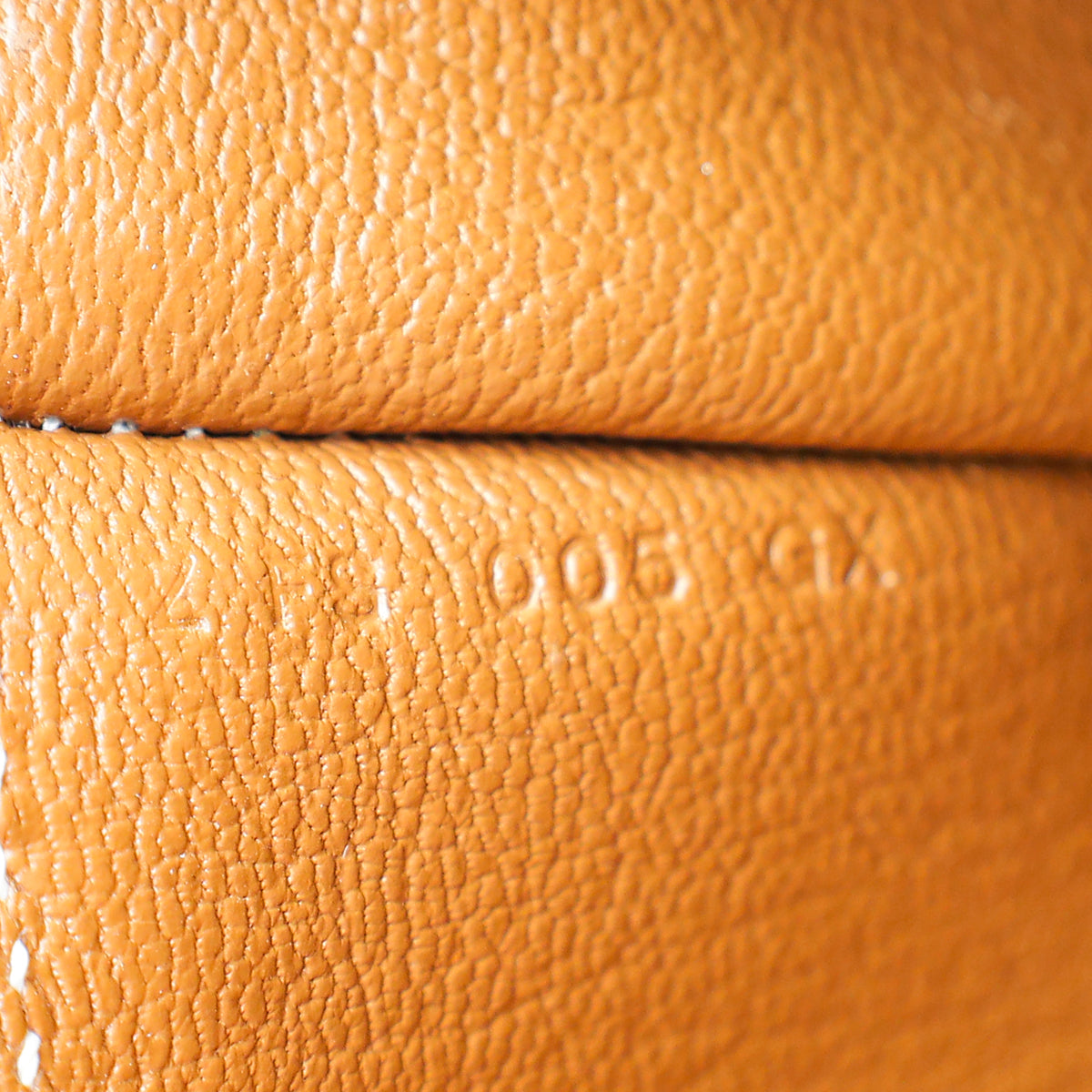 Hermes Gold Barenia Faubourg "Strap" PM Phone Case