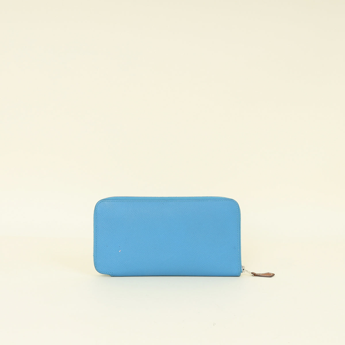 Hermes Bleu Zanzibar Silk'In Classique Long Wallet