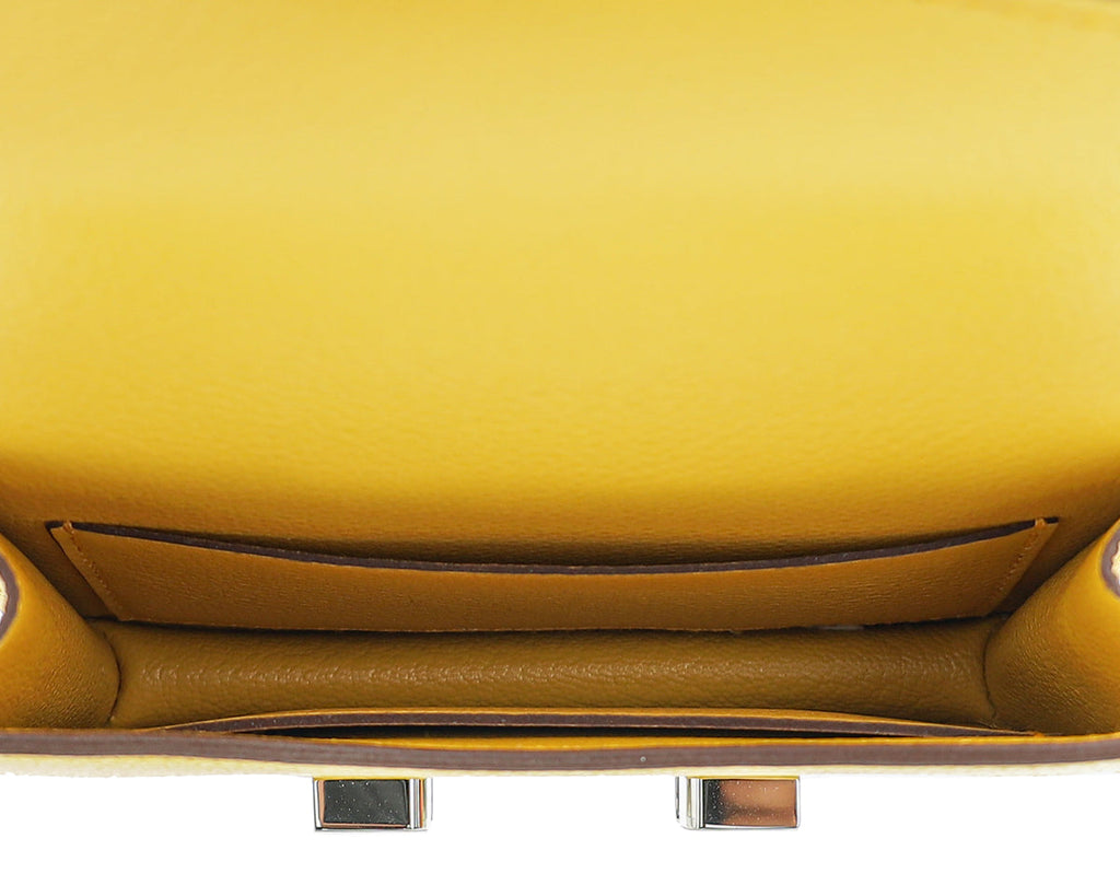 Hermes Bicolor Constance Verso Slim Evercolor Wallet